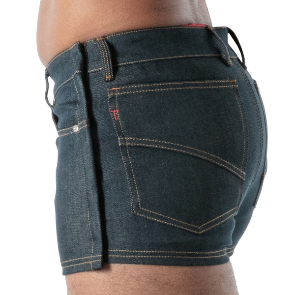 Short Striptease Denim Brut Bleu TOF Paris