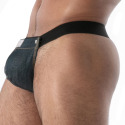 String Pression Denim Brut Bleu TOF Paris