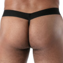TOF Paris Raw Denim Snap Thong - Blue