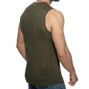 Addicted Chevron Tank Top - Khaki