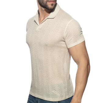 Polo Chevron Beige Addicted