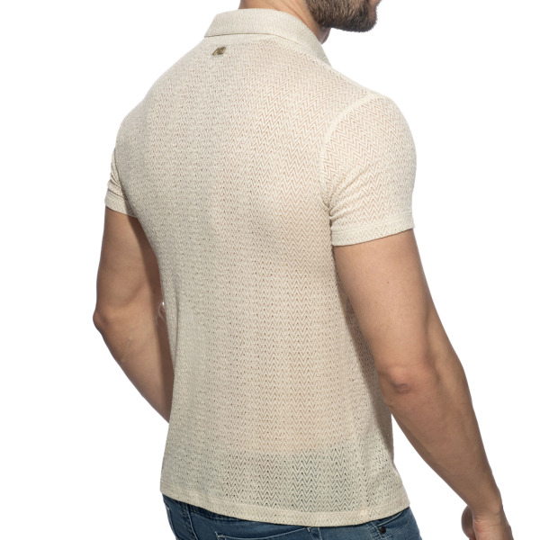 Polo Chevron Beige Addicted