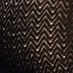 String Chevron Noir Addicted
