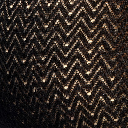 String Chevron Noir Addicted
