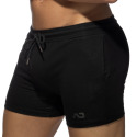 Short Gym AD Coton Noir Addicted