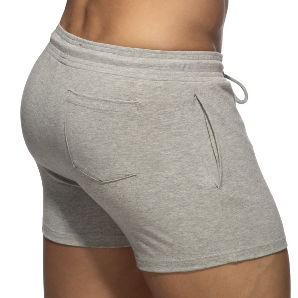 Addicted AD Cotton Gym Shorts - Heather Grey