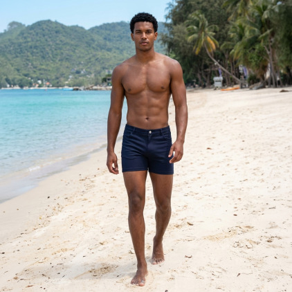 Short Streetwear Bleu Marine SKU