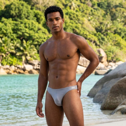 SKU Swim Thong - Light Grey