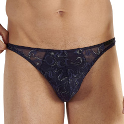 String Temptation Purple Bleu Marine HOM