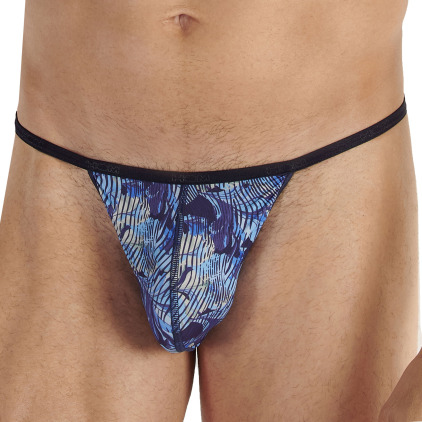 String Temptation Plume Barrett Bleu HOM