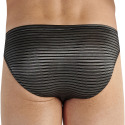 HOM Monsieur Comfort Micro Briefs - Black - Silver