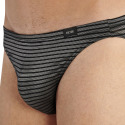 Slip Comfort Micro Monsieur Noir - Argent HOM