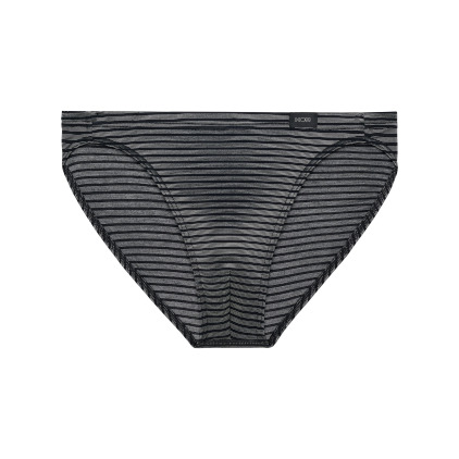 Slip Comfort Micro Monsieur Noir - Argent HOM