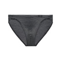 HOM Monsieur Comfort Micro Briefs - Black - Silver