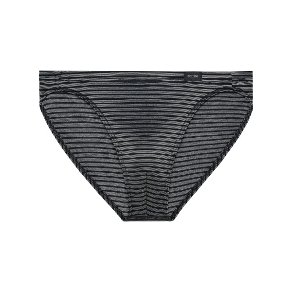 HOM Monsieur Comfort Micro Briefs - Black - Silver