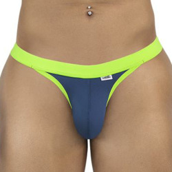 String Neon Bleu Marine CandyMan