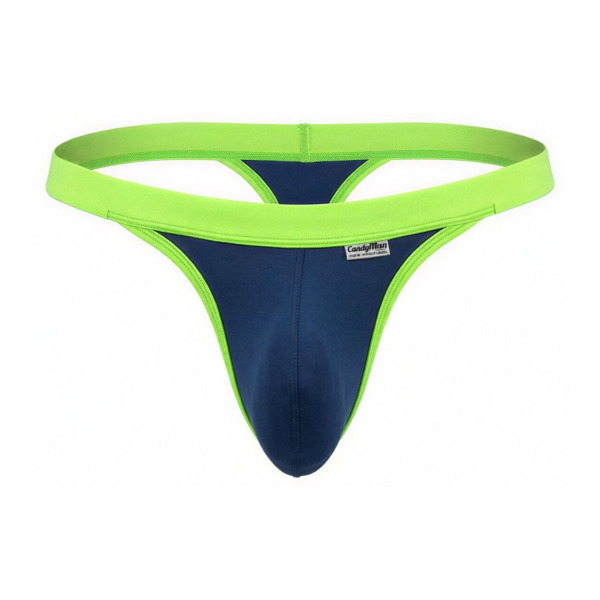 String Neon Bleu Marine CandyMan