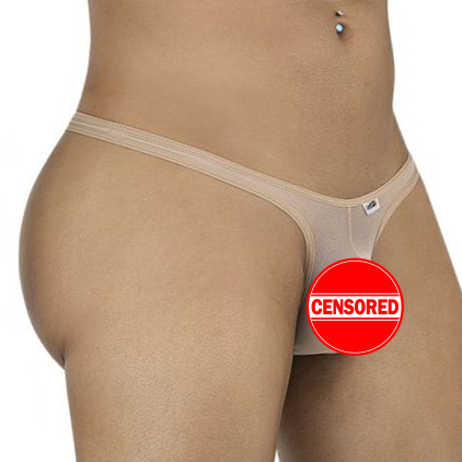 String Invisible Résille Beige CandyMan