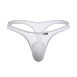 String Invisible Résille Blanc CandyMan