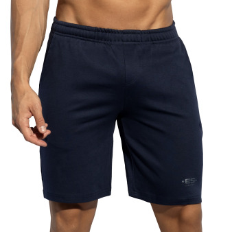 ES Collection Cotton Gym Shorts - Navy