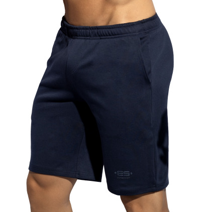 Short Gym Coton Bleu Marine ES Collection