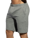 Short Gym Coton Gris Chiné ES Collection