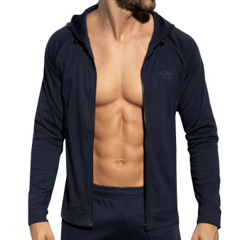 Veste de Sport Bleu Marine ES Collection