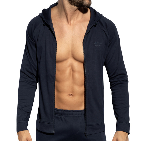 ES Collection Full-Zip Hoodie - Navy