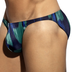 Slip Bikini Abstract Vert ES Collection