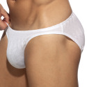 Slip Bikini Mock Ribs Blanc Addicted