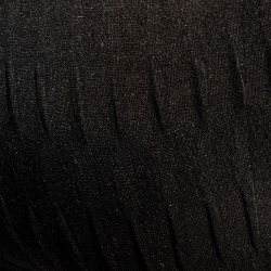 Addicted Mock Ribs Thong - Black