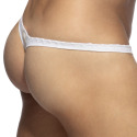 Addicted Mock Ribs Mini Thong - White