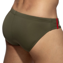 Slip de Bain Sport Kaki Addicted