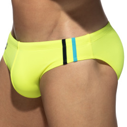 Slip de Bain Sport Jaune Fluo Addicted