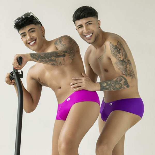 Mini Boxer Uni Microfibre Magenta CandyMan