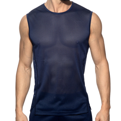 Addicted Los Angeles Sports Tank Top - Navy