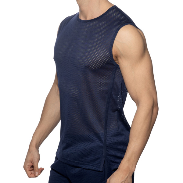 Addicted Los Angeles Sports Tank Top - Navy