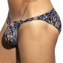 Slip Bikini Paisley Bleu Marine ES Collection