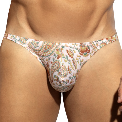 Slip Bikini Paisley Beige ES Collection