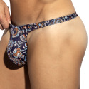 ES Collection Paisley Mini Thong - Navy