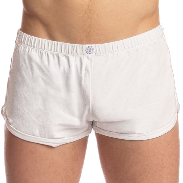 L'Homme invisible Flippy Floppy Paros Shorts - White