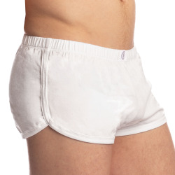 L'Homme invisible Flippy Floppy Paros Shorts - White
