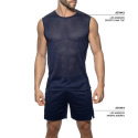 Short Sport Los Angeles Bleu Marine Addicted