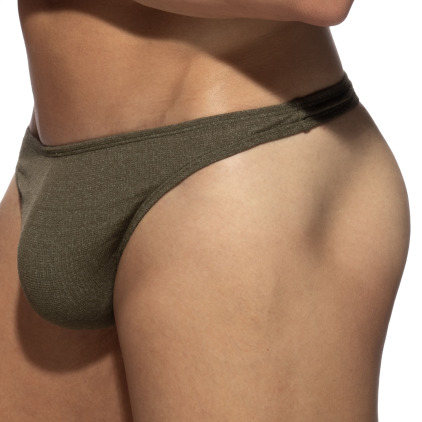 String Jersey Slub Kaki Addicted