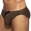 Slip de Bain Piqué Marron Addicted