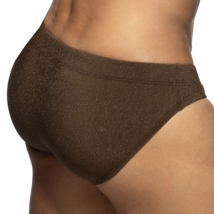 Addicted Pique Swim Briefs - Brown