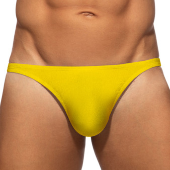 String de Bain Piqué Jaune Addicted
