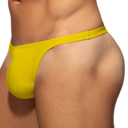 String de Bain Piqué Jaune Addicted