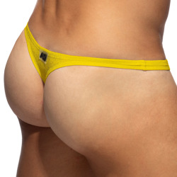 String de Bain Piqué Jaune Addicted