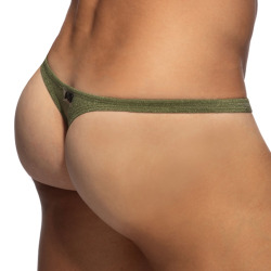 String de Bain Piqué Kaki Addicted